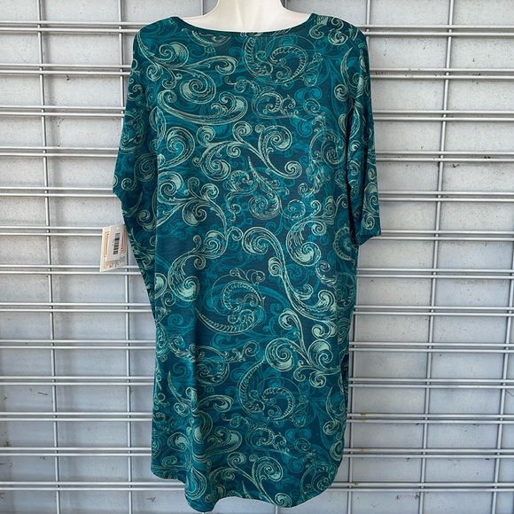 LulaRoe Paisley Printed Irma Tunic Top-0919-4 - Picture 7 of 11